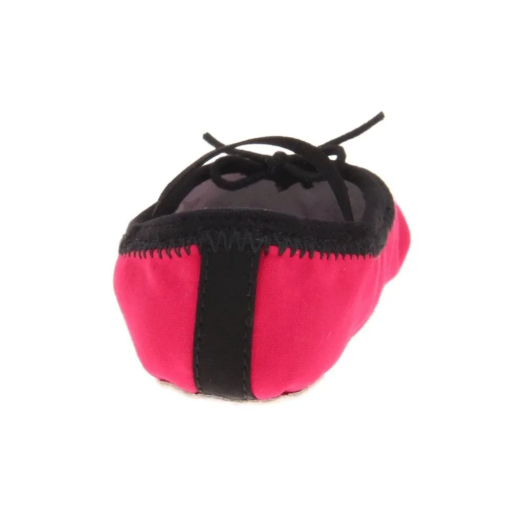 Bloch Kids Baby Infant Girl Pink Black Crib Shoes